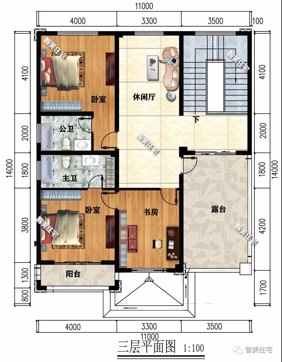 歐式設(shè)計的農(nóng)村別墅