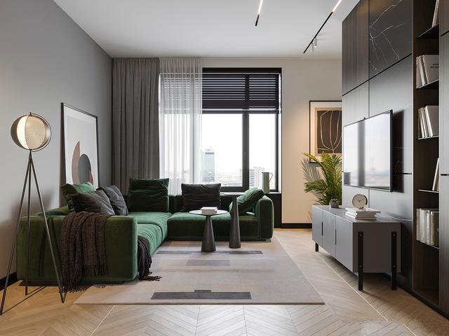 114現(xiàn)代兩居室裝修設(shè)計(jì)