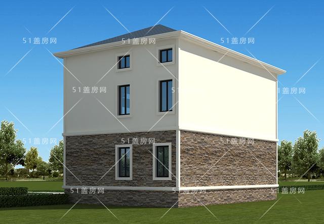 小戶型現(xiàn)代簡(jiǎn)約風(fēng)格的三層別墅