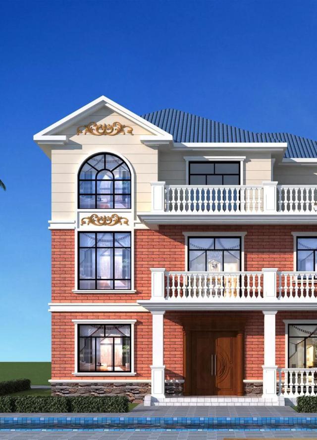 農(nóng)村三層洋房設(shè)計(jì)圖