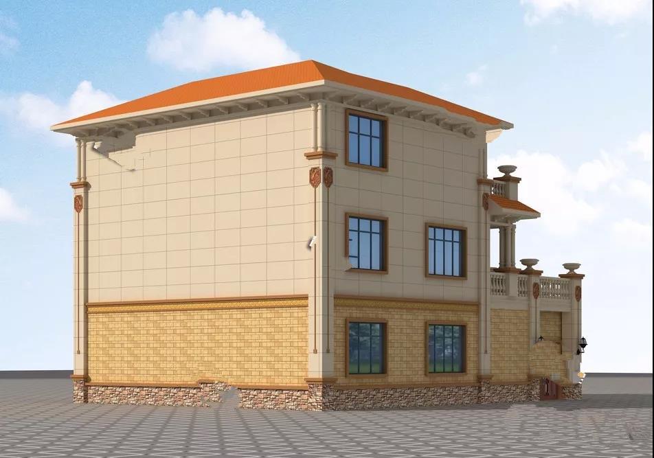 歐式風格的鄉(xiāng)村別墅