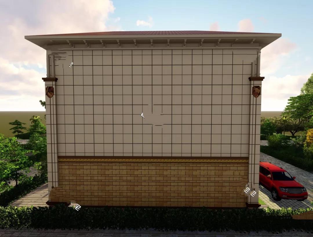 歐式風格的鄉(xiāng)村別墅