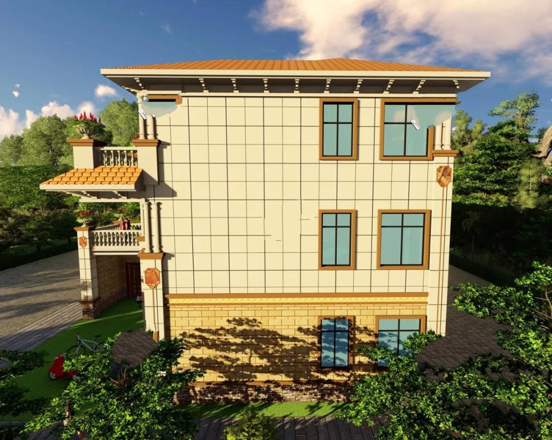 歐式風格的鄉(xiāng)村別墅