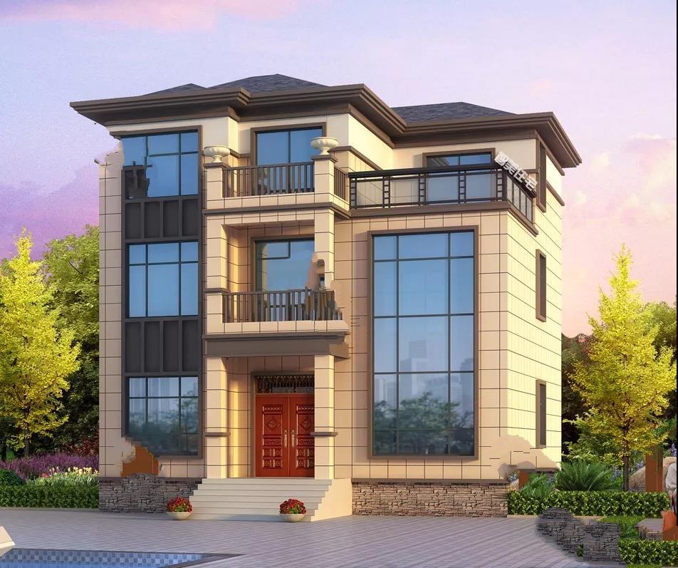 新中式風(fēng)格的農(nóng)村別墅