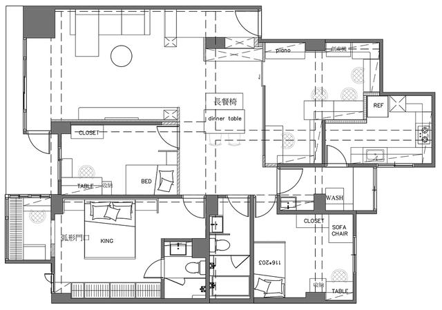 132平米的房子裝修設(shè)計