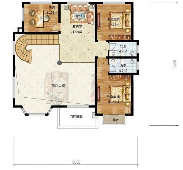 鄉(xiāng)村別墅效果圖