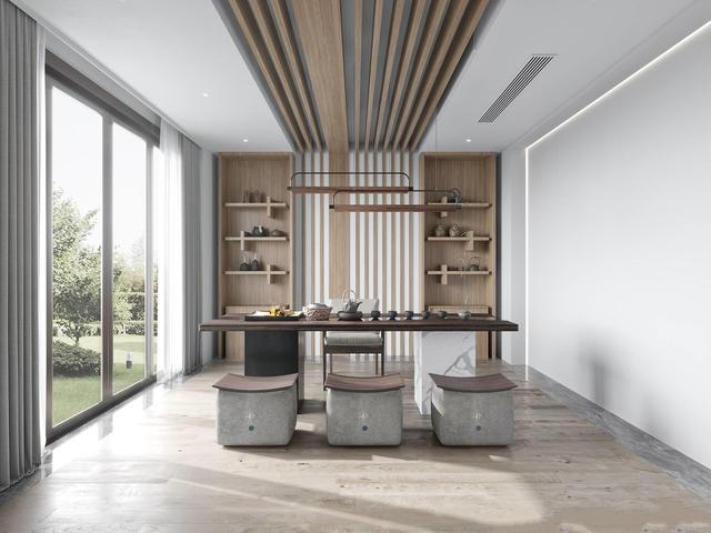 現(xiàn)代簡(jiǎn)約風(fēng)格兩層別墅效果圖