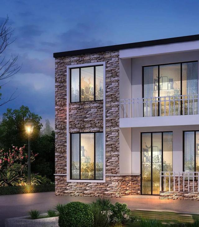 簡單的現(xiàn)代二層別墅