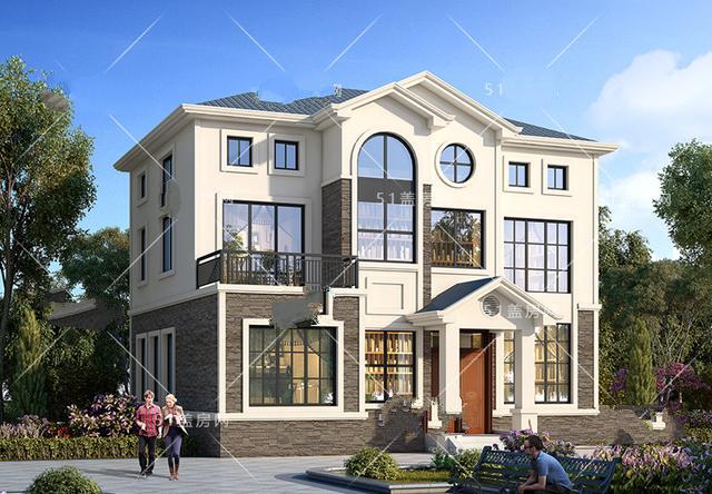 時尚的三層別墅