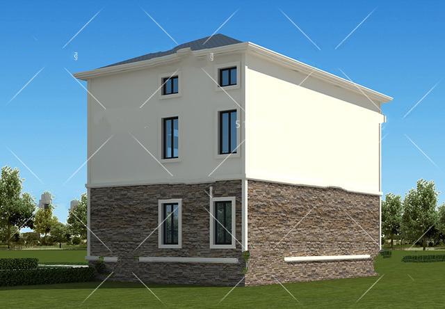 時尚的三層別墅