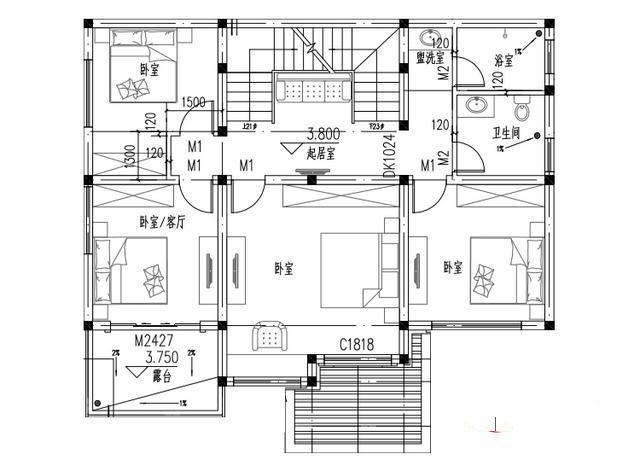 時尚的三層別墅
