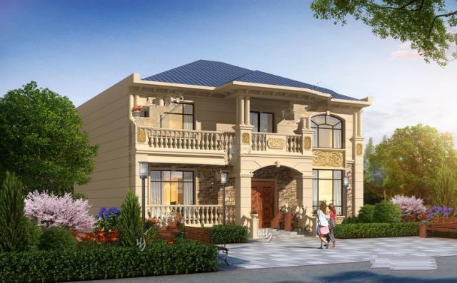 農(nóng)村兩層別墅設(shè)計圖