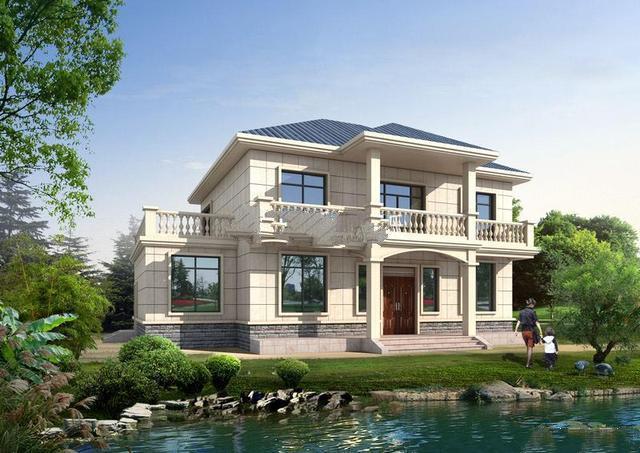 框架結(jié)構(gòu)二層農(nóng)村住宅設(shè)計(jì)圖