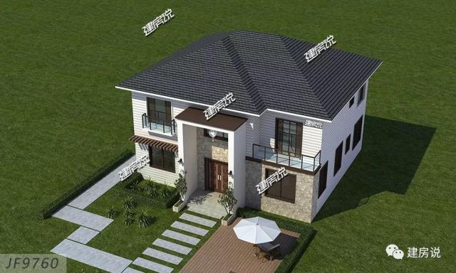 現(xiàn)代風(fēng)格設(shè)計(jì)的鄉(xiāng)村別墅