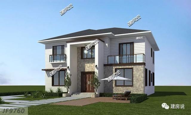 現(xiàn)代風(fēng)格設(shè)計(jì)的鄉(xiāng)村別墅