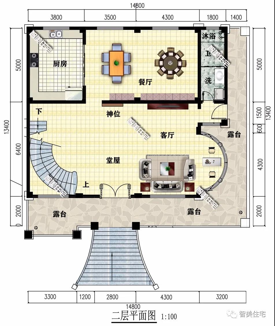 簡(jiǎn)歐式設(shè)計(jì)的農(nóng)村別墅設(shè)計(jì)