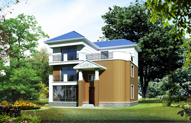 農(nóng)村三層別墅自建房，農(nóng)村小洋房，造價40萬