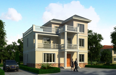 農(nóng)村三層別墅自建房，現(xiàn)代簡約設(shè)計(jì)，符合大眾審美