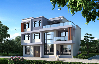 14*10三層復(fù)式現(xiàn)代簡約設(shè)計(jì)，深受年輕人喜歡的戶型圖