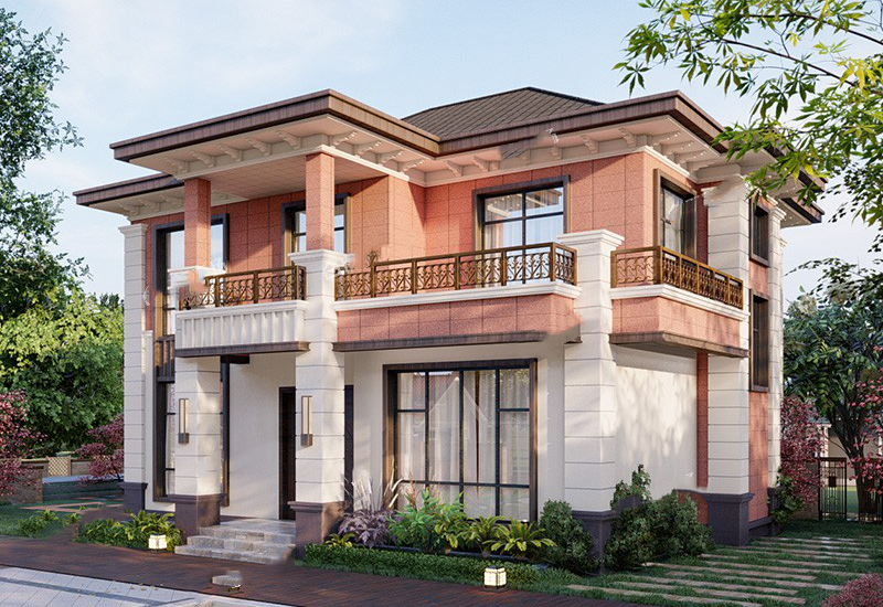 農(nóng)村二層層別墅，內(nèi)部豪宅設(shè)計