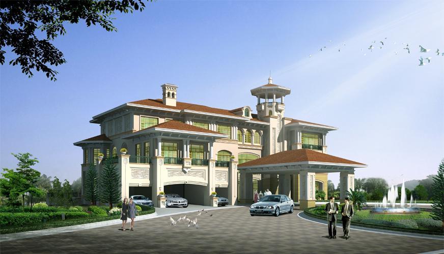 三層豪華農(nóng)村別墅設(shè)計(jì)圖紙，豪華別墅設(shè)計(jì)圖免費(fèi)分享