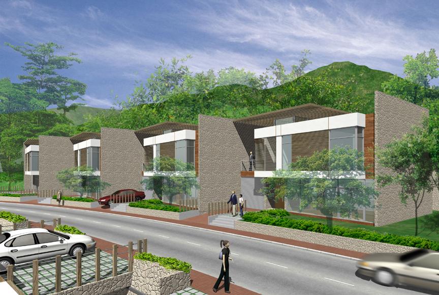 現(xiàn)代三層小戶型自建房設(shè)計(jì)圖，2022農(nóng)村聯(lián)排自建房設(shè)計(jì)圖