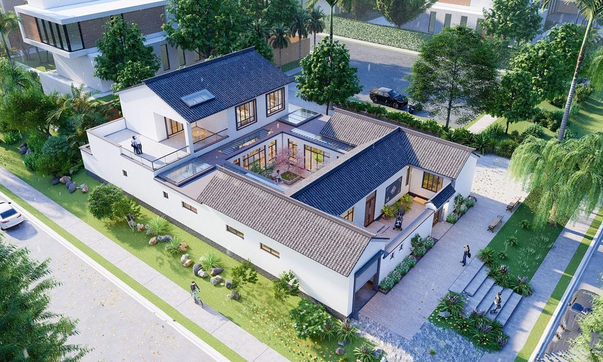 二層鄉(xiāng)村自建房設(shè)計(jì)圖，鄉(xiāng)村建房設(shè)計(jì)全套圖